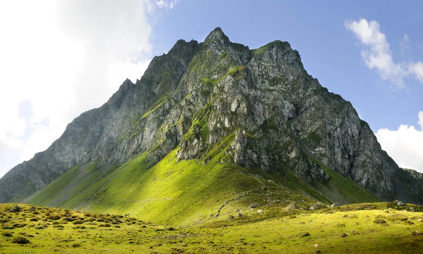 Berglandschaft der Seven Summits in Saalbach Hinterglemm